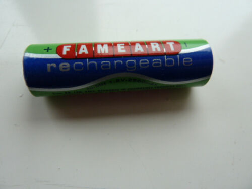AA rechargable 2300 Mah 1.2 volt cell Fameart