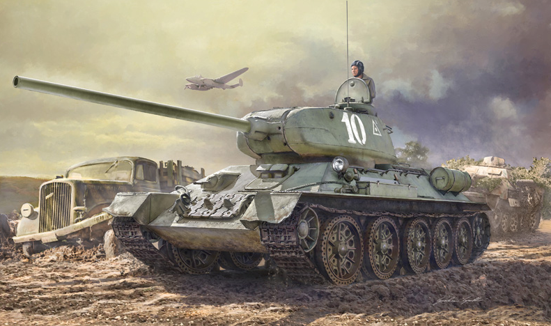 Italeri 1/35 T34/85 Zavod 183 Mod. 1944 Kit IT6545