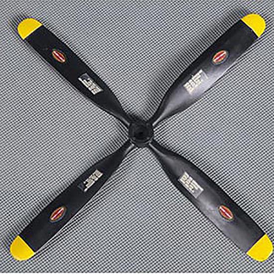 FMS 7.5 X 4 Four Blade Propeller (800 P51 V2/F4U V2)