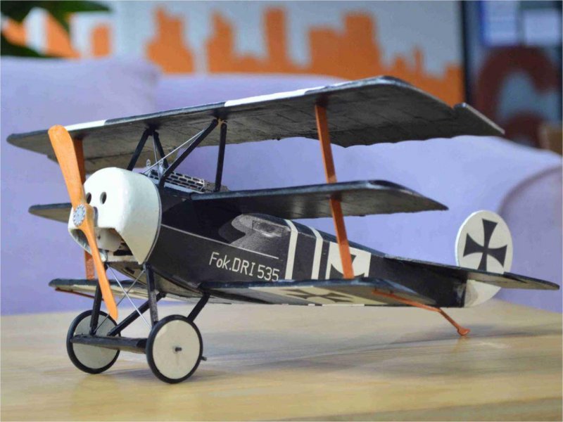 Fokker Dr. 1 Laser Cut Kit