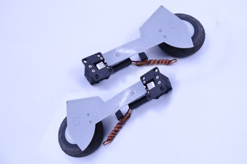 FMS 1M P47 MAIN LANDING GEAR SYSTEM RETRACT STRUT & TIRES