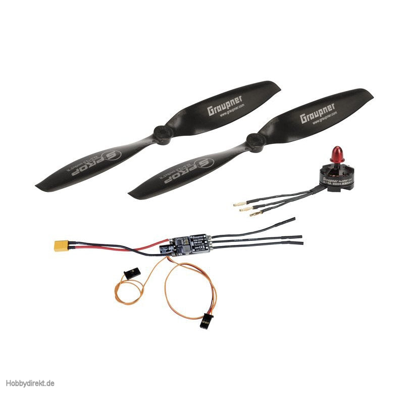 Motor ESC Prop Set CCCW Graupner FT4525 Flite Test