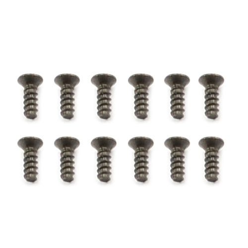 FTX IBEX COUNTERSUNK SELFTAPPING SCREWS 2X6MM (12)