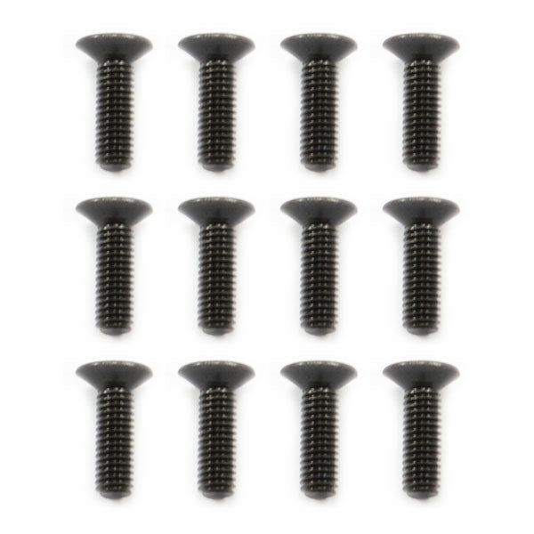FTX FUTURA HEX COUNTERSUNK SCREWS 3X10MM (12)