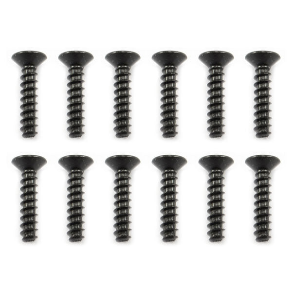 FTX FUTURA HEX COUNTERSUNK SEL F TAPPING SCREWS 4X18MM (12)
