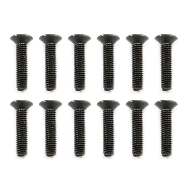 FTX FUTURA HEX COUNTERSUNK SCREWS 4X18MM (12)