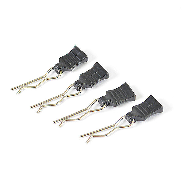 FTX TRACER BODY CLIPS w/PULL TABS (4PC)