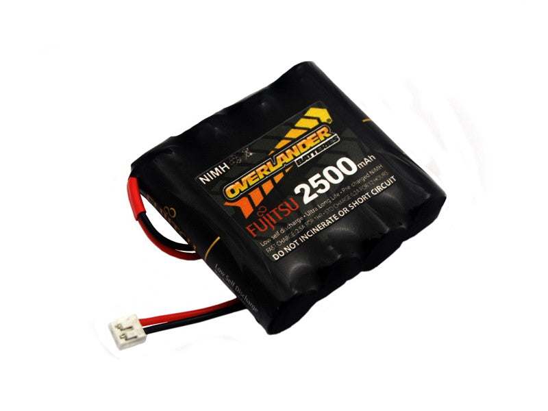 FujitsuBlackRechargeable2500mAh AA4.8vSpektrum-SKU 2948