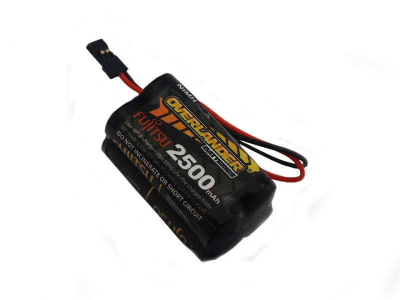 Fujitsu Black Rechargeable 2500mAh AA 4.8v SQ- SKU 2945