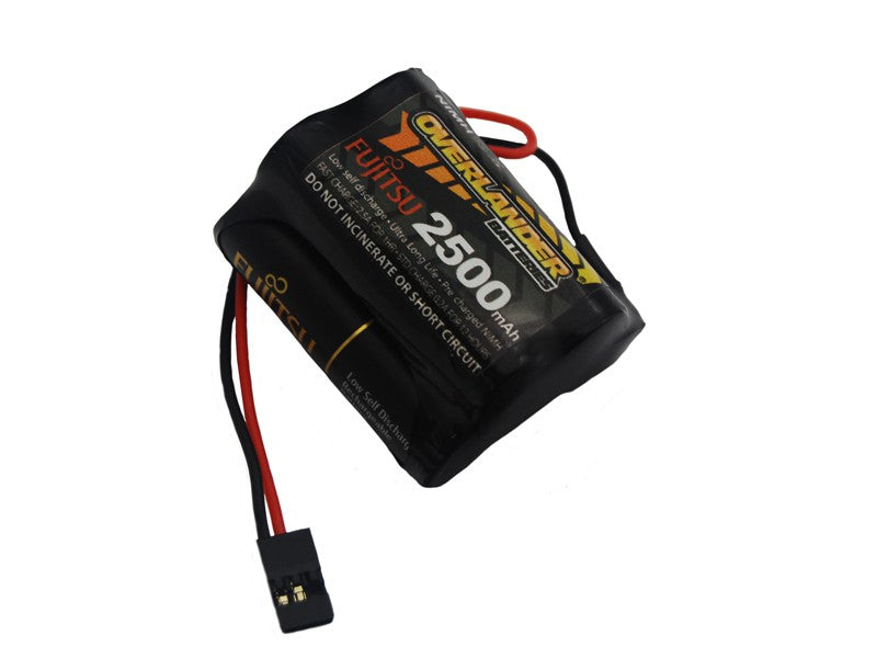 Fujitsu Black Rechargeable 2500mAh AA 6v Hump- SKU 2950