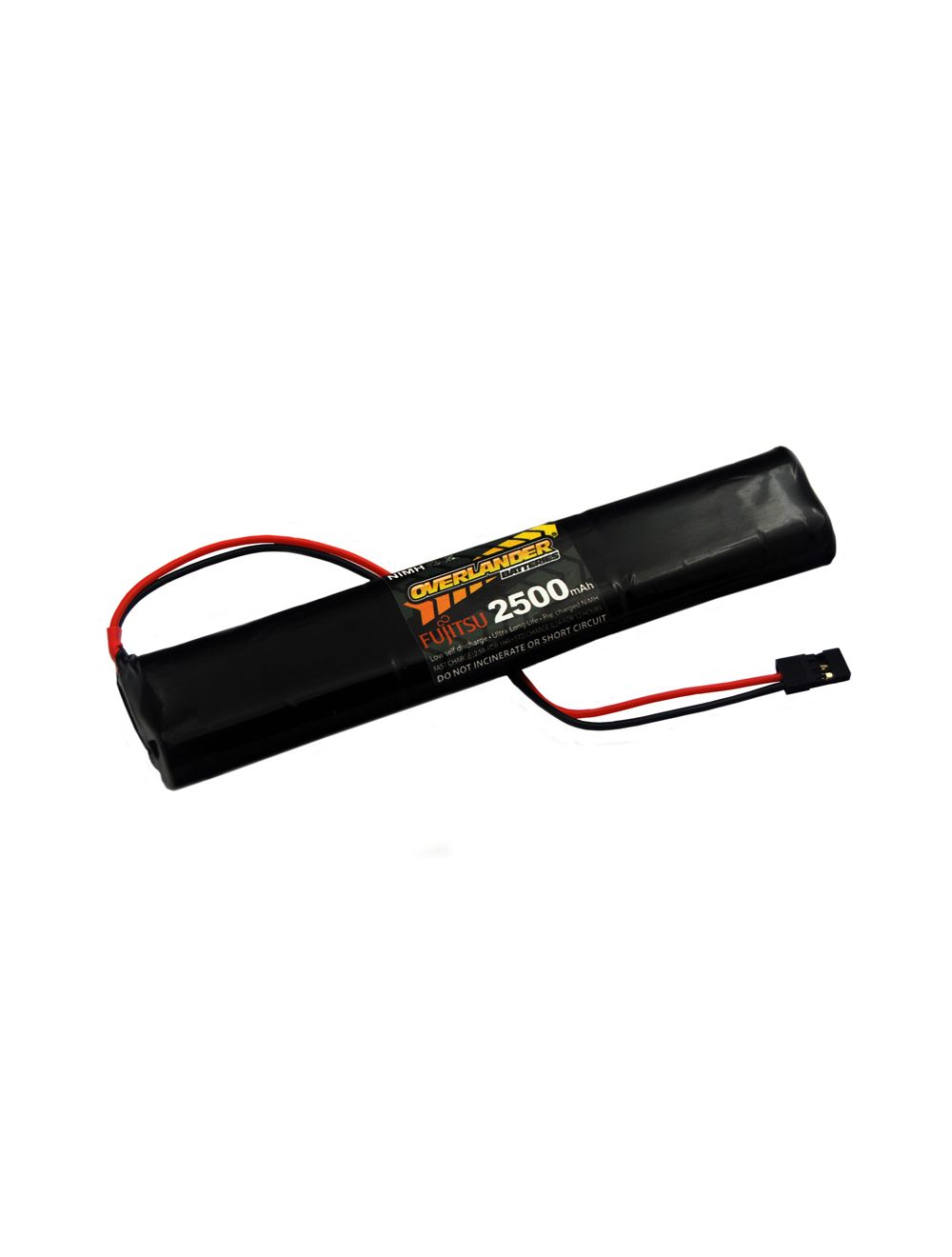 Fujitsu Black AA 2500mAh 7.2V Config 14 NiMH Battery
