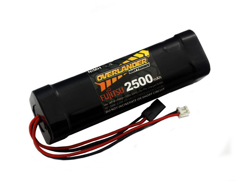 Fujitsu Black Rechargeable 2500mAh AA 9.6v SQ- SKU 2952