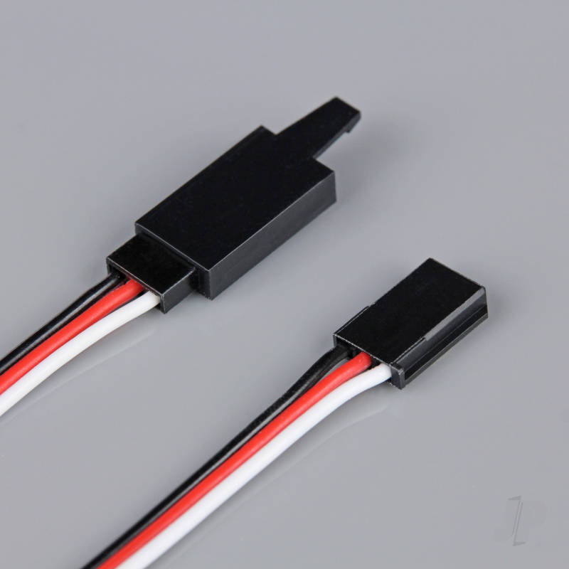 Futaba HD Extension Lead with Clip 200mm