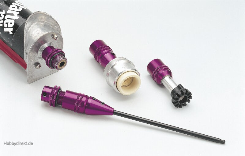 Graupner Hexagon Starter Adapter with Freewheel 1621
