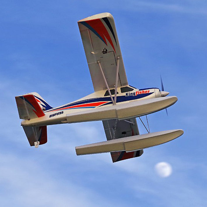 FMS 1400MM KINGFISHER PNP WITH WHEELS/FLOATS/SKIS AND FLAPS