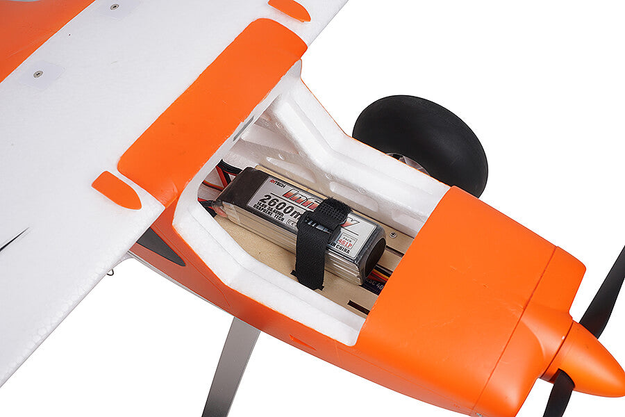 XFLY GLASTAR V2 BUSH/TRAINER (Orange) 1233MM WINGSPAN with out TX/RX/BATT/CHARGER