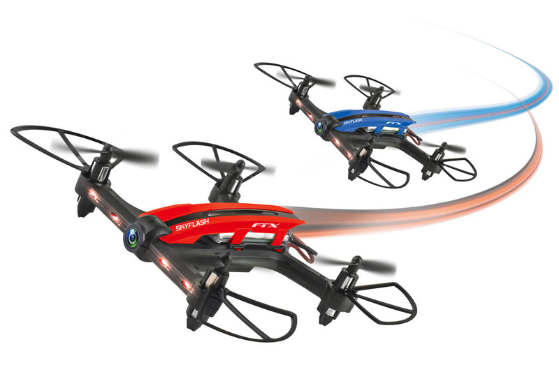 FTX SKYFLASH RACING DRONE SET With GOGGLES - WIDE 720P and OBSTACLES