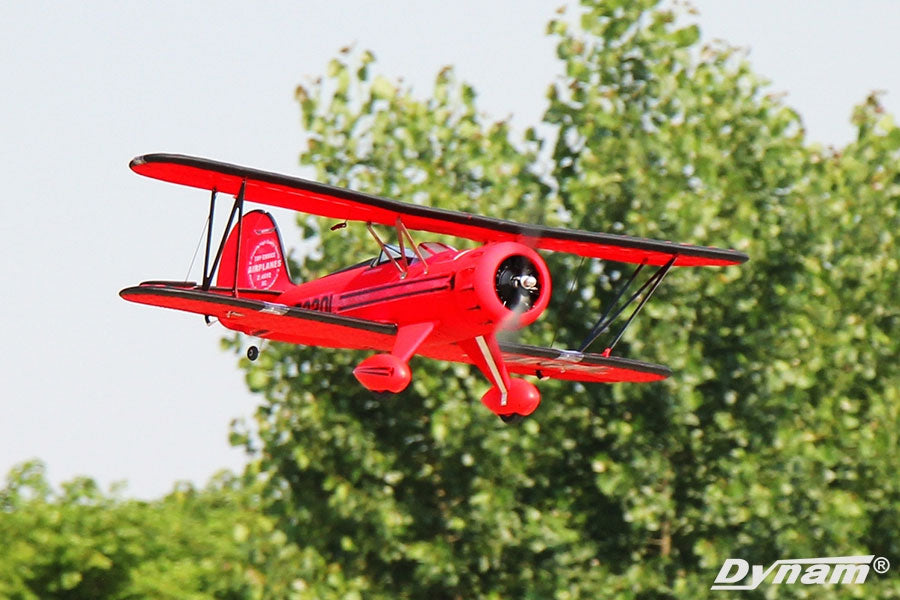 Dynam Waco Red 1220mm Wingspan - PNP