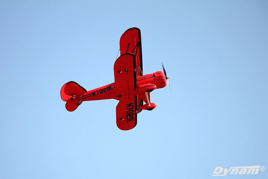 Dynam Waco Red 1220mm Wingspan - PNP