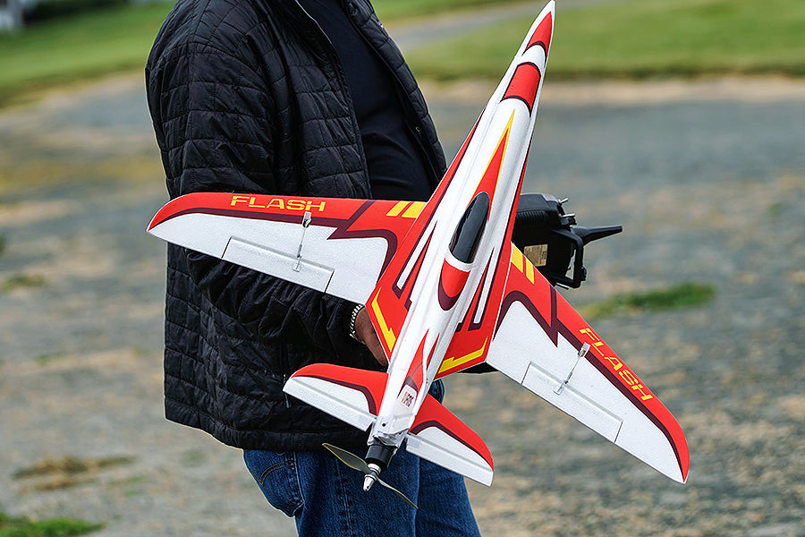 FMS 850MM FLASH PROP JET ARTF W/O TX/RX/BATT