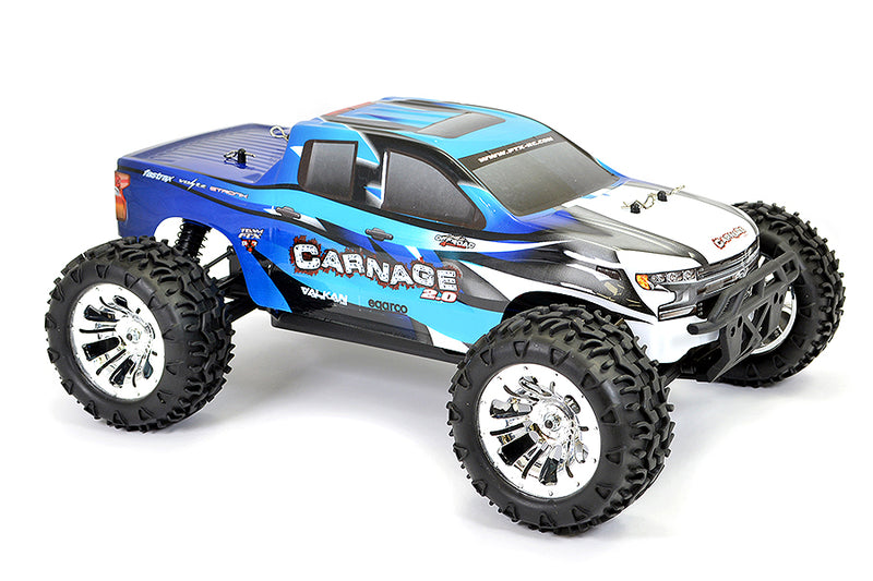 FTX CARNAGE 2.0 1/10 BRUSHED TRUCK 4WD Ready to Run - BLUE
