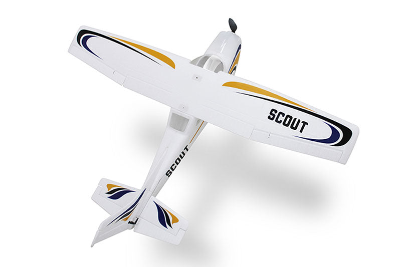 DYNAM SCOUT TRAINER 980MM RTFwith 6-AXIS/ABS GYRO with slight mark on wing