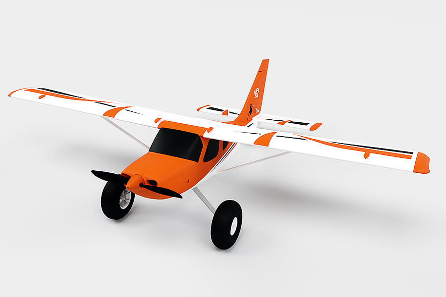 XFLY GLASTAR V2 BUSH/TRAINER (Orange) 1233MM WINGSPAN with out TX/RX/BATT/CHARGER