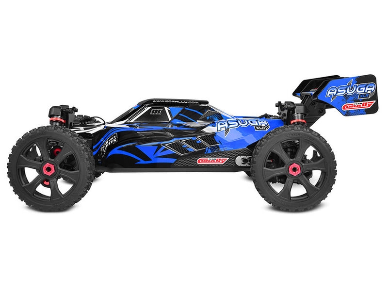 CORALLY ASUGA XLR 6S ROLLER BUGGY CHASSIS - BLUE (Rolling Chassis Only)
