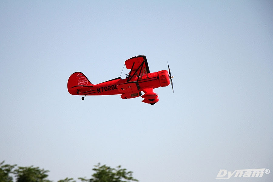 Dynam Waco Red 1220mm Wingspan - PNP