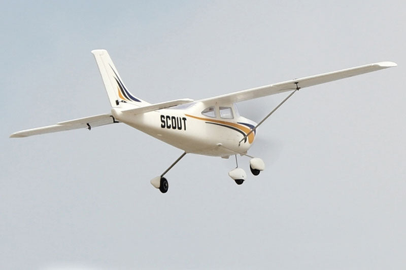 DYNAM SCOUT TRAINER 980MM RTFwith 6-AXIS/ABS GYRO with slight mark on wing