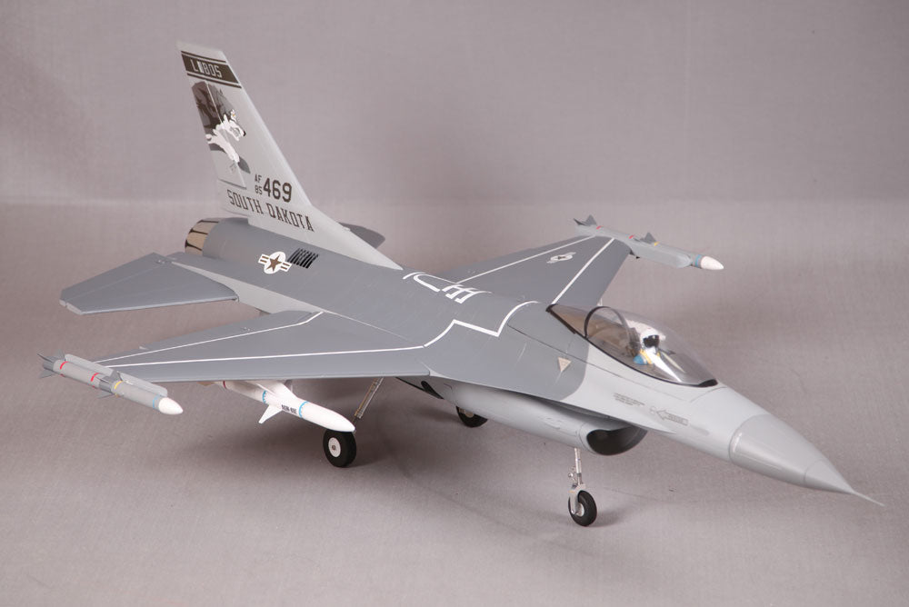 FMS F16 875MM JET FIGHTER 70MM EDF ARTF GREY Without  TX/RX/BATT