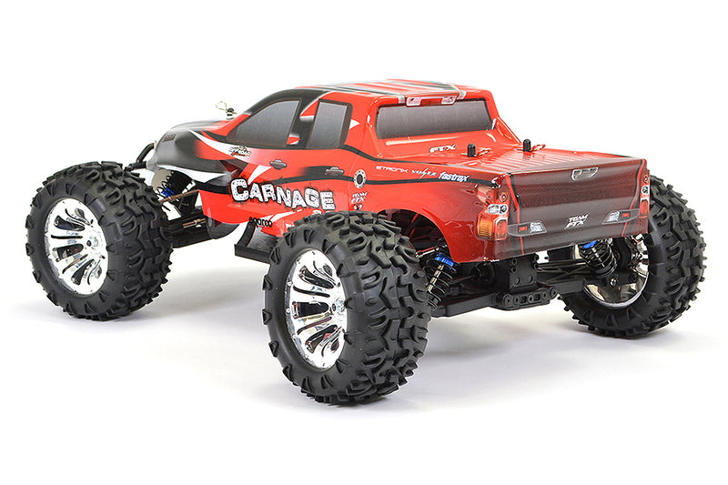 FTX CARNAGE 2.0 1/10 BRUSHED TRUCK 4WD Ready to Run - RED