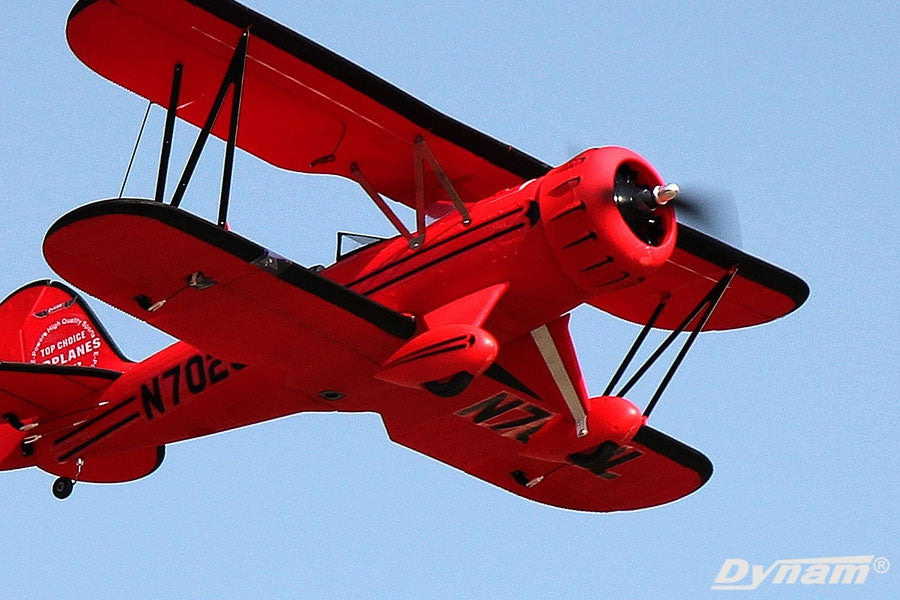 Dynam Waco Red 1220mm Wingspan - PNP