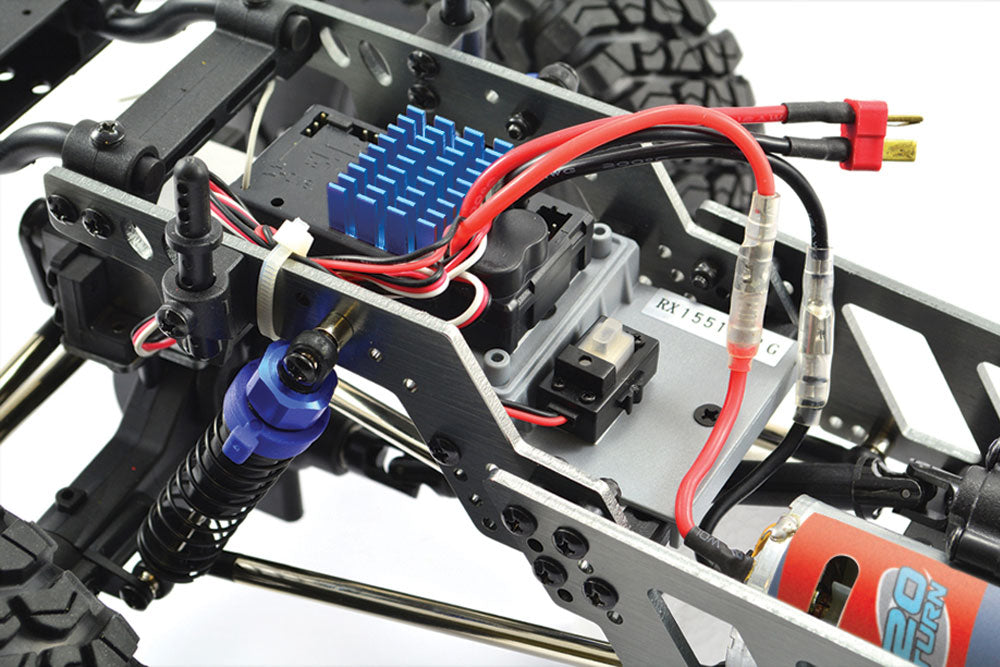 FTX MAULER 4X4 ROCK CRAWLER BRUSHED 1:10 READY-TO-RUN - Red