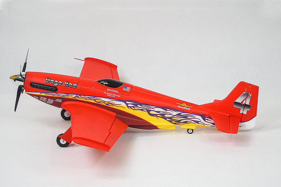FMS 1100mm P-51 DAGO RED ARTF with out TX/RX/BATTERY