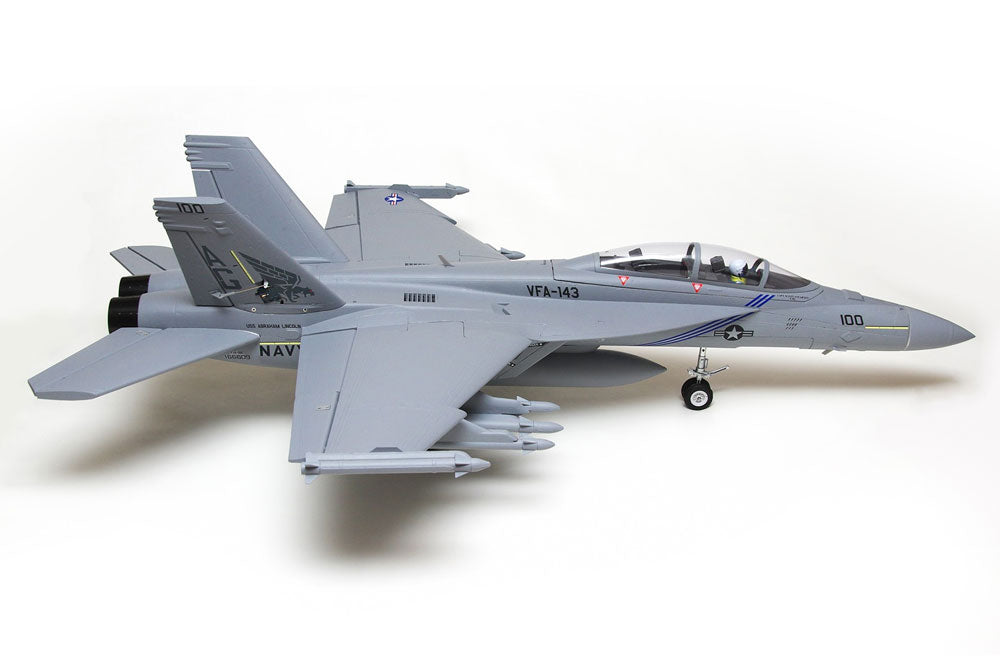 FMS 875mm F/A-18F Hornet 70mm EDF ARTF Grey W/O TX/RX/BATT