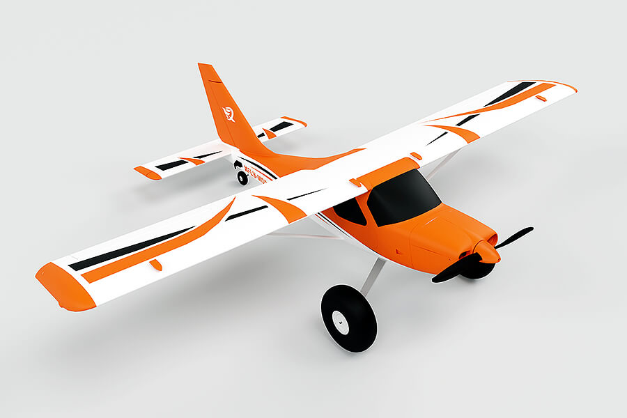 XFLY GLASTAR V2 BUSH/TRAINER (Orange) 1233MM WINGSPAN with out TX/RX/BATT/CHARGER