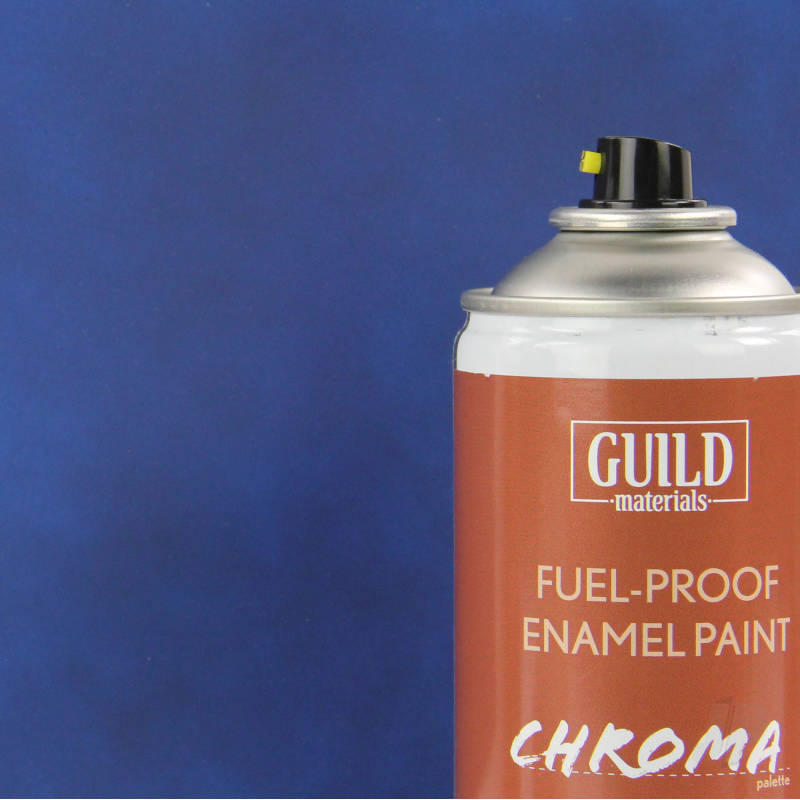 Matt Enamel Fuel-Proof Paint Chroma Dark Blue (400ml Aerosol) (FL6504)