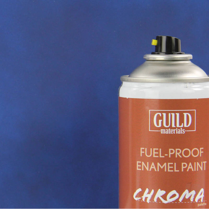 Matt Enamel Fuel-Proof Paint Chroma Dark Blue (400ml Aerosol)  (FL6504)