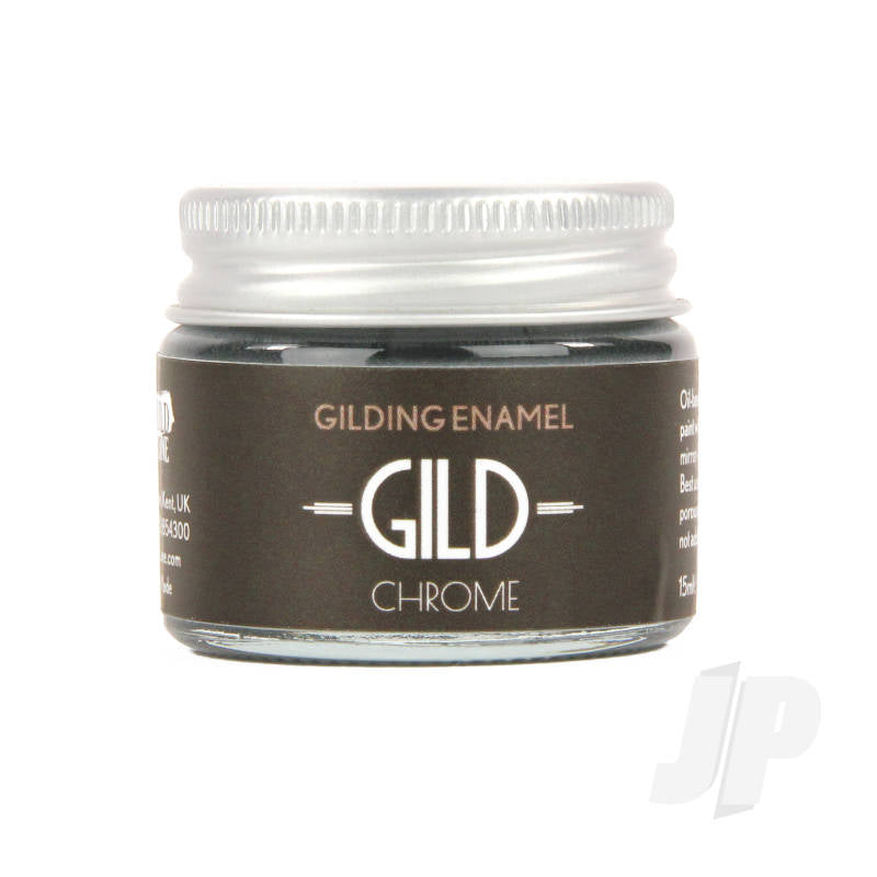 GILD Gilding Enamel Paint Chrome (15ml Jar)