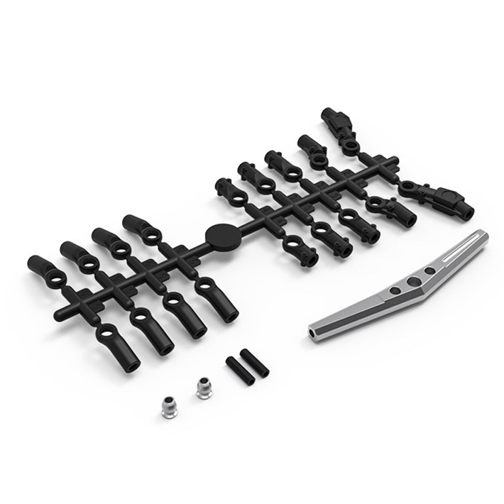 GMADE GR01 MACHINED M4 99MMUPPER LINK (SILVER)