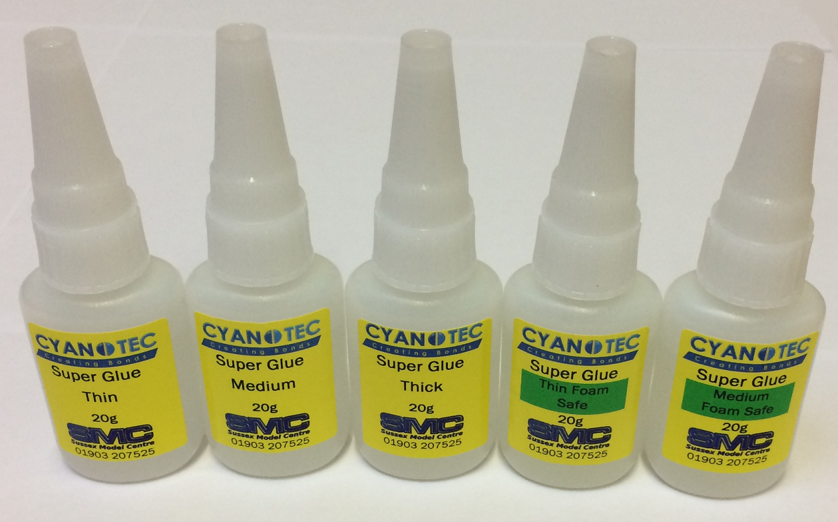 SMC Cyanotec Super Glue - Thick Foam Safe (20g)