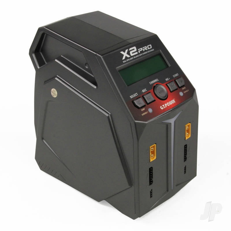 GT Power X2 Pro 2x100W (AC) / 2x200W (DC) 12A Intelligent Charger / Discharger (UK)