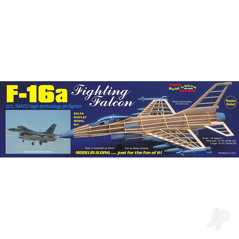 Guillows F-16a Fighting Falcon Display kit