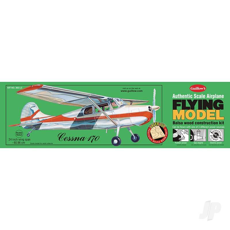 Guillow Cessna 170 (Laser Cut) kit