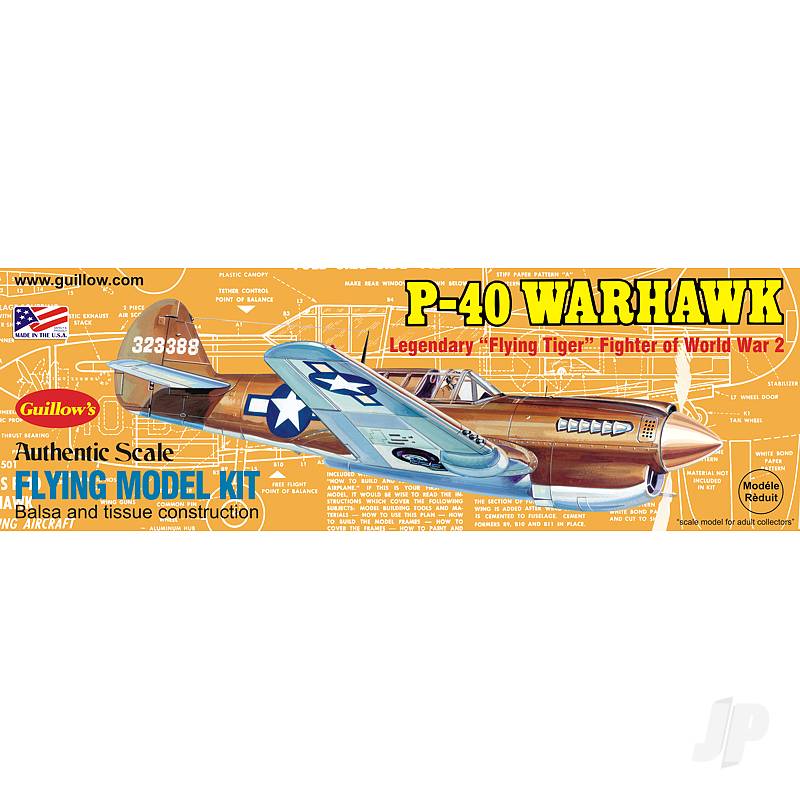Guillows P-40 Warhawk Kit