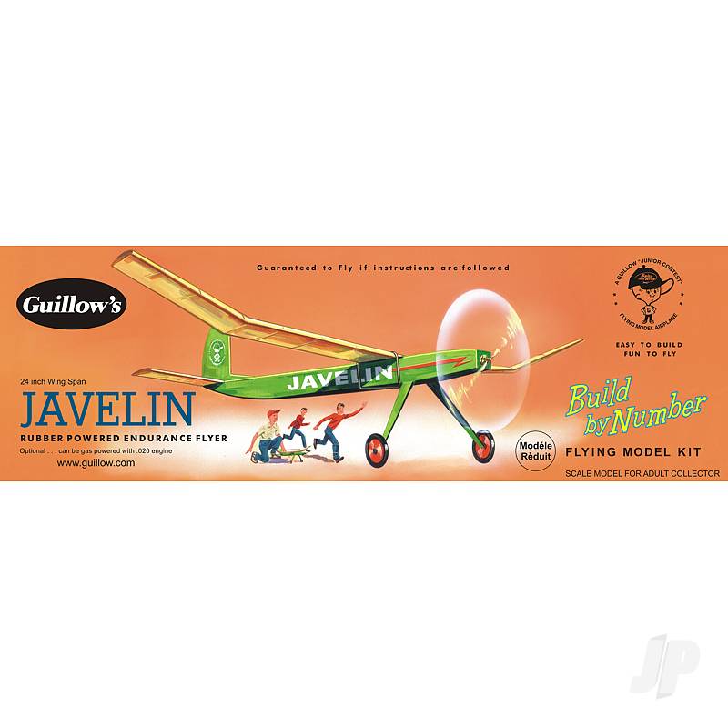Guillows Javelin balsa kit