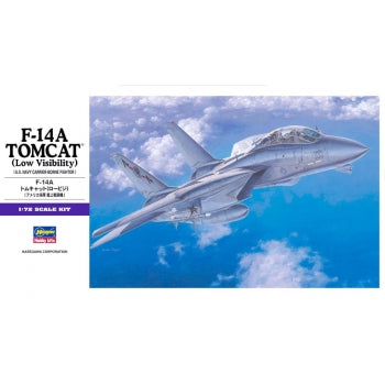 Hasegawa 1:72 Scale F-14A Tomcat Low Visibility Kit HAE02