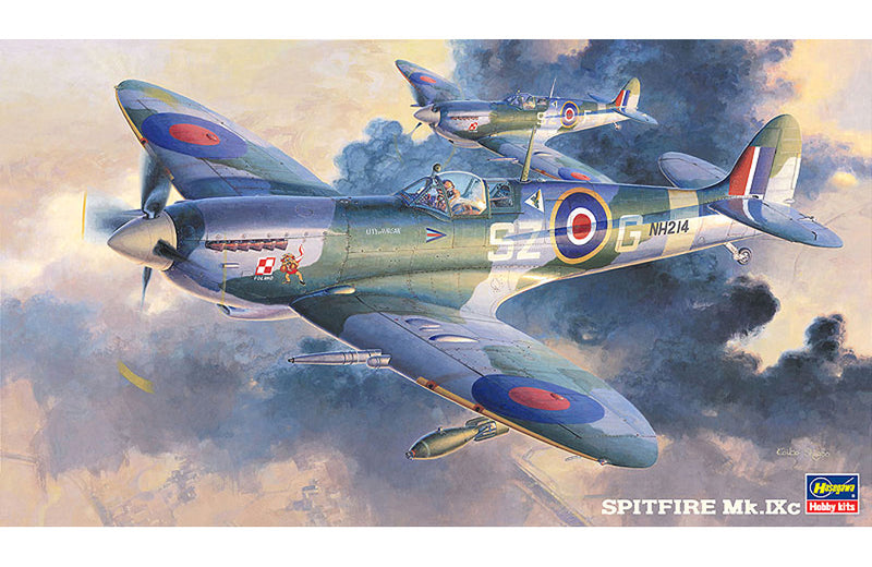 Hasegawa 1:48 Scale Spitfire Mk Ix Kit HAJT79