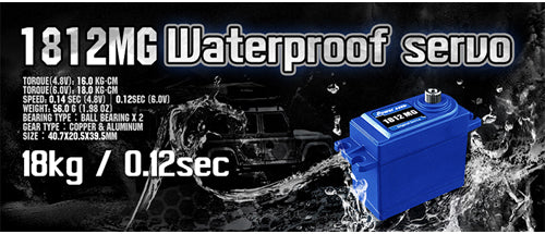 Power HD Servo HD1812MG Waterproof